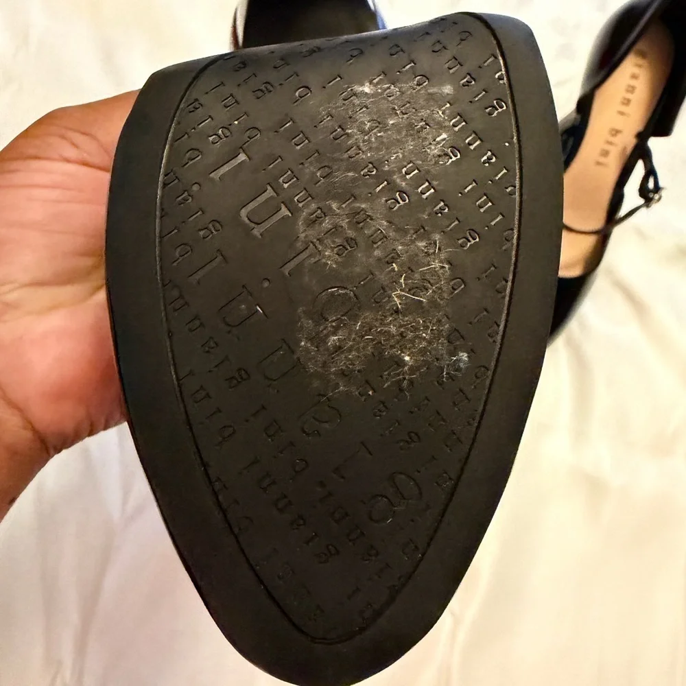 Gianni Bini Black Patent Platform Heels (Size 8.5) 🖤 Black Patent Leather Heels